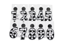 Load image into Gallery viewer, Soccer Number Earrings
