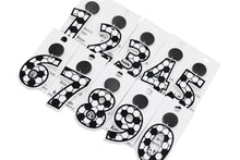 Load image into Gallery viewer, Soccer Number Earrings