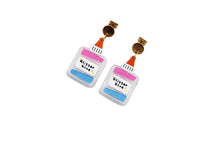 Load image into Gallery viewer, Glitter Glue Earrings