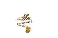 Load image into Gallery viewer, Spider Candy Corn Charm Necklace