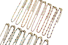 Load image into Gallery viewer, Gold Enamel Bracelet
