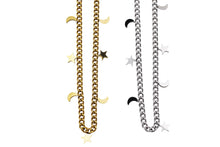 Load image into Gallery viewer, Star & Moon Layering Necklace