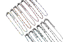 Load image into Gallery viewer, Silver Enamel Bracelet