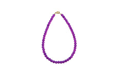 Load image into Gallery viewer, Purple Beaded Necklace