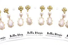 Load image into Gallery viewer, Moonstone Dangle Earrings