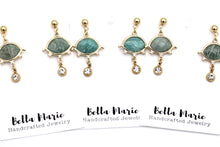Load image into Gallery viewer, Amazonite Earrings