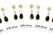Load image into Gallery viewer, Labradorite Dangle Earrings