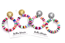 Load image into Gallery viewer, Heishi Bead Earrings