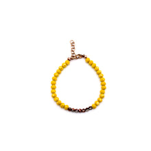 Load image into Gallery viewer, Mustard Yellow Beaded Bracelet