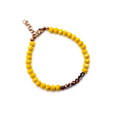 Load image into Gallery viewer, Mustard Yellow Beaded Bracelet