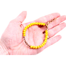 Load image into Gallery viewer, Mustard Yellow Beaded Bracelet