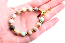 Load image into Gallery viewer, Amazonite Beaded Bracelet