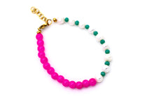 Load image into Gallery viewer, Colorful Pearl Beaded Bracelet