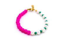 Load image into Gallery viewer, Colorful Pearl Beaded Bracelet