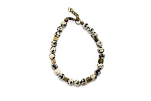 Load image into Gallery viewer, Dalmatian Jasper Beaded Bracelet