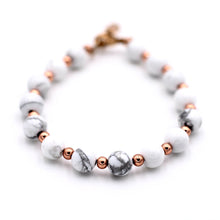 Load image into Gallery viewer, Howlite Beaded Bracelet