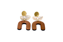 Load image into Gallery viewer, Wooden Earrings