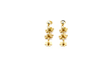 Load image into Gallery viewer, Gold Daisy Earrings