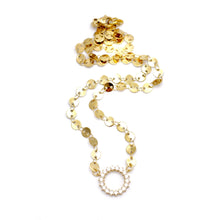 Load image into Gallery viewer, Circle Charm Necklace