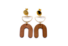 Load image into Gallery viewer, Wooden Earrings