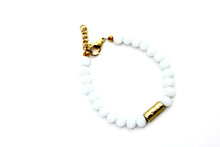 Load image into Gallery viewer, White Bead Bracelet