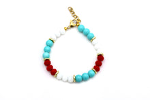 Load image into Gallery viewer, Red Turquoise Bracelet