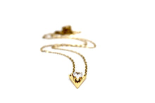 Load image into Gallery viewer, Gold V Necklace