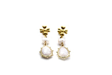 Load image into Gallery viewer, Moonstone Dangle Earrings