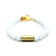 Load image into Gallery viewer, White Bead Bracelet