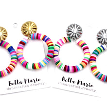 Load image into Gallery viewer, Heishi Bead Earrings