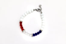 Load image into Gallery viewer, Red White Blue Bracelet