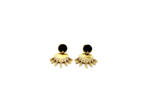Load image into Gallery viewer, Round Spike Earrings
