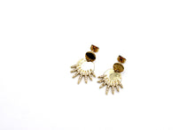 Load image into Gallery viewer, Round Spike Earrings