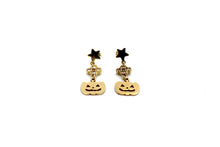Load image into Gallery viewer, Gold Halloween Earrings