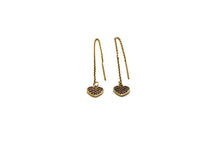 Load image into Gallery viewer, Heart Threader Earrings
