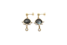 Load image into Gallery viewer, Labradorite Earrings