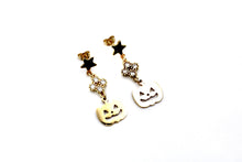 Load image into Gallery viewer, Gold Halloween Earrings