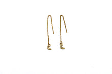 Load image into Gallery viewer, Moon Threader Earrings