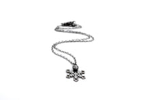 Load image into Gallery viewer, Silver Snowflake Necklace