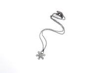Load image into Gallery viewer, Silver Snowflake Necklace