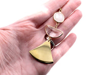 Load image into Gallery viewer, Long Gold Pendant Necklace