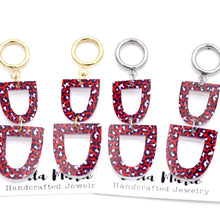 Load image into Gallery viewer, Patriotic Earrings
