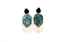 Load image into Gallery viewer, Art Deco Dangle Earrings