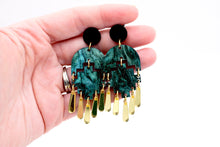 Load image into Gallery viewer, Art Deco Dangle Earrings