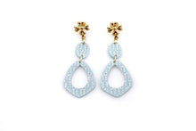 Load image into Gallery viewer, Light Blue Dangle Earrings