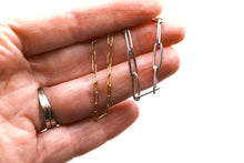 Load image into Gallery viewer, Paperclip Layering Necklaces