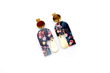 Load image into Gallery viewer, Floral Cactus Dangles