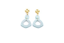 Load image into Gallery viewer, Light Blue Dangle Earrings