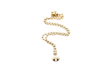 Load image into Gallery viewer, Black Eye Necklace