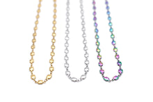 Load image into Gallery viewer, Square Chain Layering Necklaces